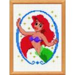 KIT Καδράκια Παιδικά Μετρητό Disney The Little Mermaid Ariel 25x20cm ΚΙΤ 19028/2575