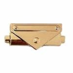 Buckle metal Triangle with mechanism 6 x 3 cm. (0408) Color 03