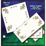 Embroidery Stamped Cloth Napkins ,4 pieces 50x50 cm - Petit Point Νο 14 Farbe 02