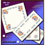 Embroidery Stamped Cloth Napkins ,4 pieces 50x50 cm - Cross-stitch Νο 15 Color 01