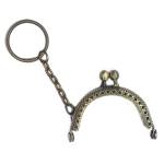 Frame Keyring clasp for wallets 5 cm. With Ball KX-050 Color 04
