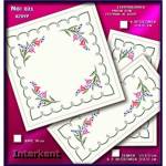 Embroidery Stamped Table Runner 105 Χ 50 cm & 2 Table Centers 50x50 cm - Cross-stitch Νο 21 Color 01