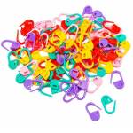 Colorful Stitch Marker Ring Holder Needle Clip Knitting 20 pcs