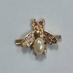Bee Beauty Tag Pearl Gold 2 cm (0620) Color 01