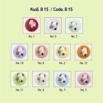 Buttons code.Β15 Color 