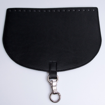 Oval Top Bag Cover with Metal Peg Lock, Elegand, 28cm. (ΒΑ000086)