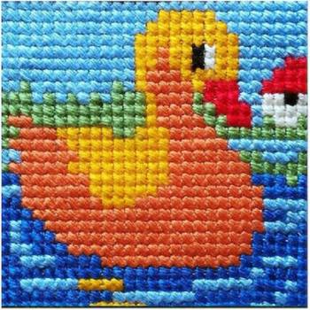 Gobelin L "Duck" Embroidery Kit Frame 20x20cm (06.32)