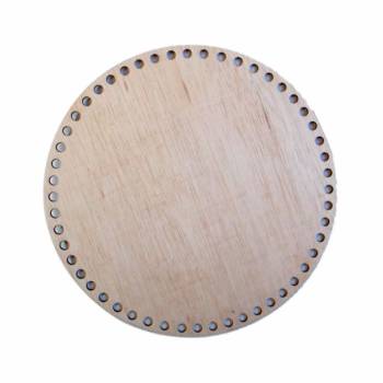 Wooden round base 30cm.
